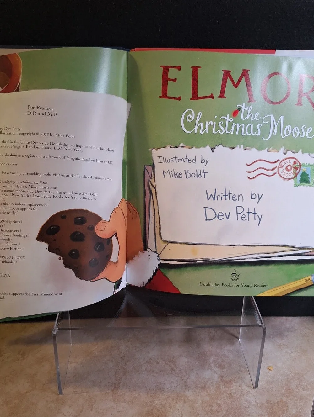 Elmore The christmas Moose Dev Petty Book And Character Plush Moose Kohl's Cares